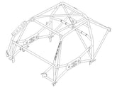 ALFA ROMEO 147 GTA Multipoint CDS roll cage kit