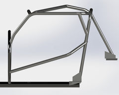 AC Cobra Historic T45 roll cage FIA Certificated