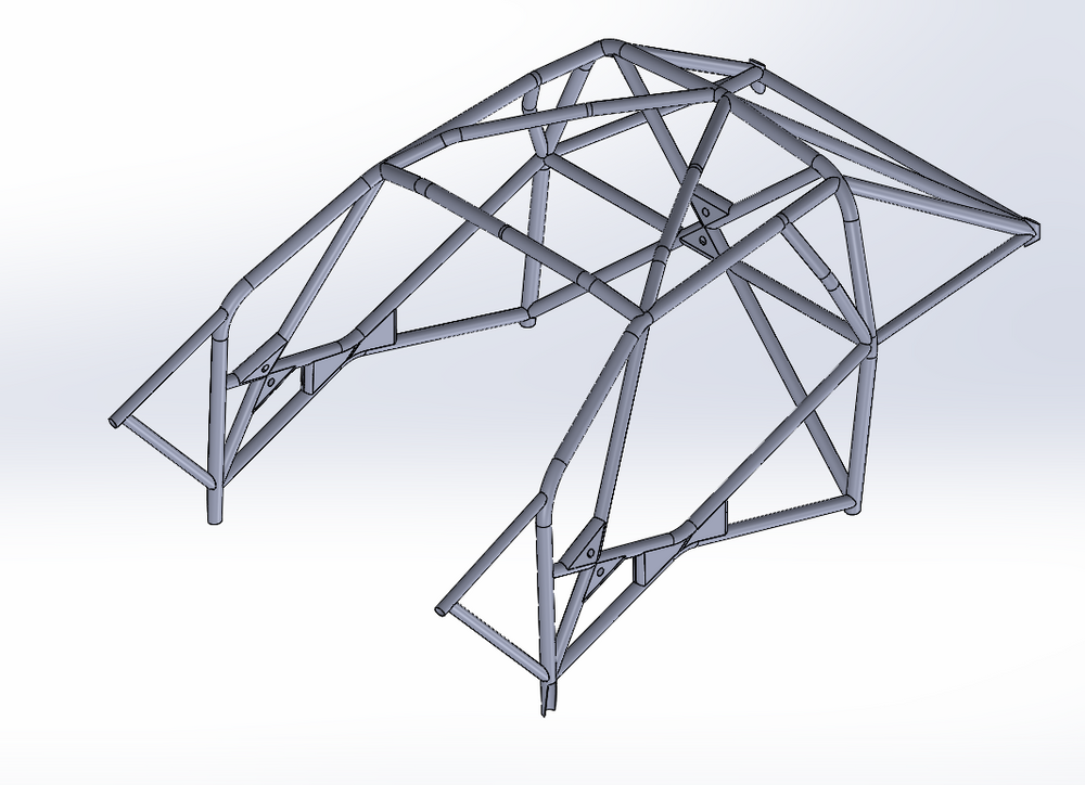 Audi RS3 (8V) Multipoint T45 roll cage kit