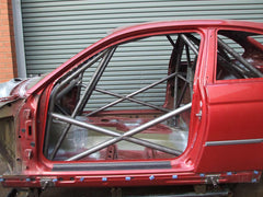 BMW E46 Compact International Multipoint T45 roll cage kit. FIA Certificated