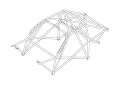 BMW E92 International Multipoint T45 roll cage kit. FIA Certificated