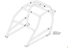 Lotus Elite Historic T45 roll cage kit FIA Certificated Appendix K