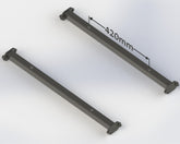 FIA & MSUK Seat Rail Kit 25CrM04 L