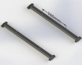 FIA & MSUK Seat Rail Kit 25CrM04 S