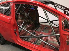 FORD Fiesta MK7 International Multipoint T45 roll cage kit. FIA / MSUK Certificated