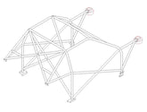 FORD Fiesta Mk3/4 International Multipoint T45 roll cage kit. FIA Certificated