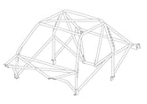 FORD Sierra Cosworth 'Factory Style' Multipoint 25CrMo4 roll cage kit