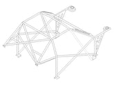 HONDA Civic inc Type R EK4 International Multipoint T45 roll cage kit. FIA Certificated
