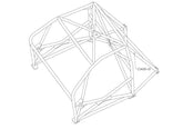 ISUZU D-Max International Multipoint T45 roll cage kit. FIA Certificated