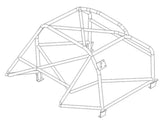 PEUGEOT 504 Multipoint CDS roll cage kit