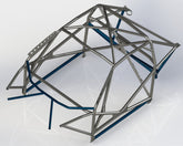 PORSCHE 997 Lightweight International Multipoint T45 roll cage kit FIA Certificated