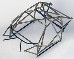 PORSCHE 997 Lightweight International Multipoint T45 roll cage kit FIA Certificated