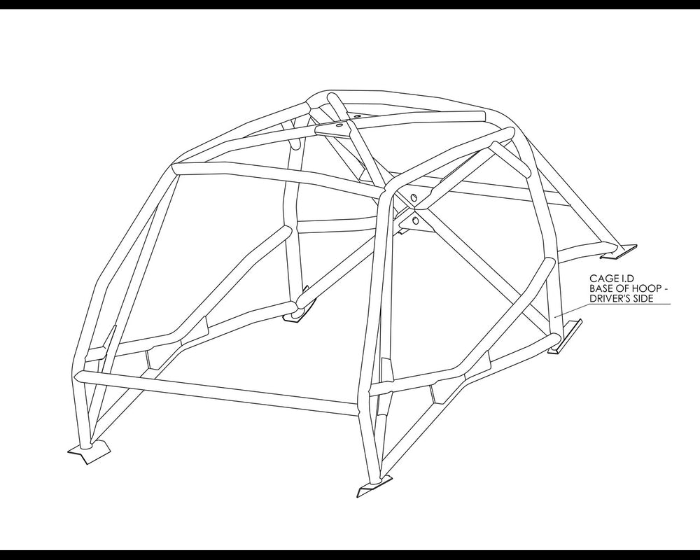 Porsche 911 Multipoint 1973-1998 T45 Roll Cage FIA Certificated
