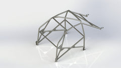 RENAULT Clio MK2 6 point National Spec CDS roll cage kit. MS UK Compliant