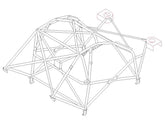 SUBARU Impreza GDB 'Step 3' International Multipoint T45 roll cage kit. FIA/MSUK Certificated