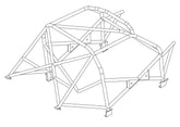 TOYOTA Starlet EP82 Multipoint T45 roll cage kit