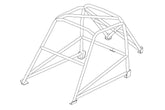 TRIUMPH TR4 Historic T45 roll cage kit. MS UK Compliant to Appendix K