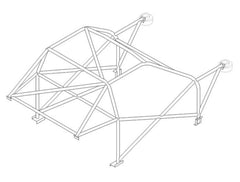 VOLKSWAGEN Corrado Multipoint T45 roll cage kit