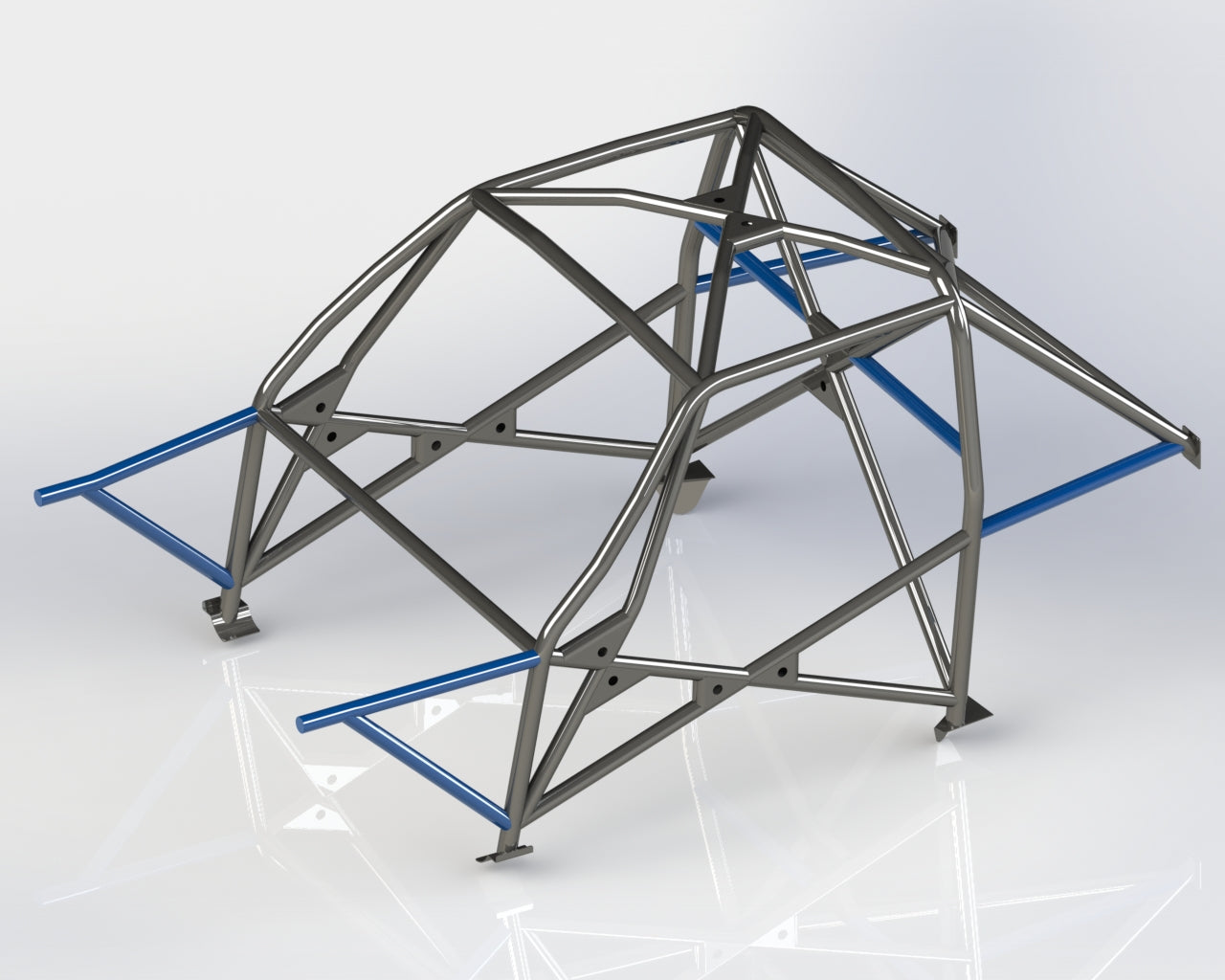 TALBOT Sunbeam (Modified Turrets) Multipoint T45 roll cage kit