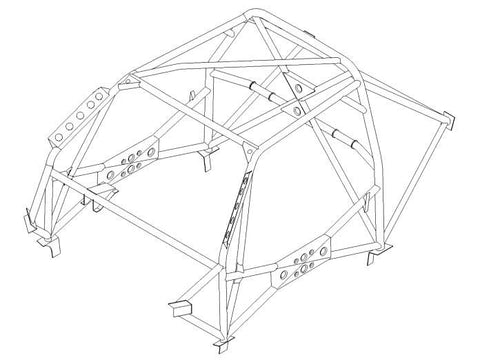ALFA ROMEO 147 GTA Multipoint CDS roll cage kit 