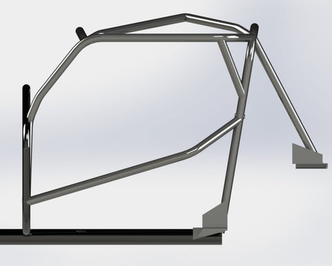 AC Cobra Historic T45 roll cage FIA Certificated 