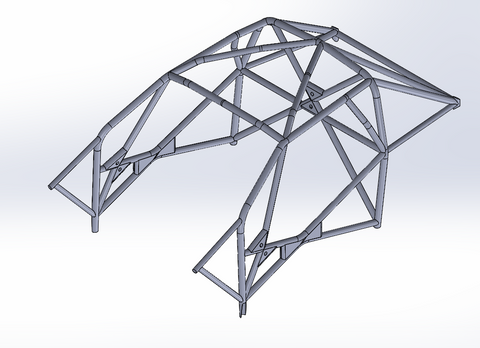 Audi RS3 (8V) Multipoint T45 roll cage kit 