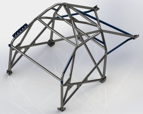 AUDI TT MK2 Multipoint T45 roll cage kit 