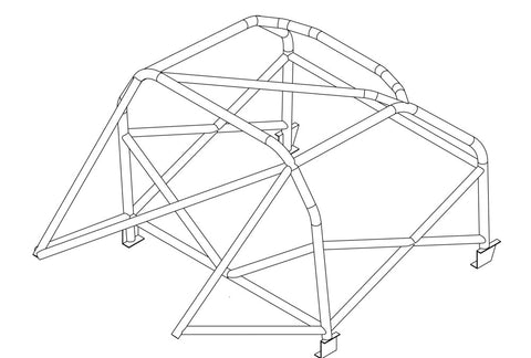 BMW 2002 Multipoint CDS roll cage kit 