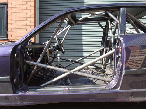 BMW E36 2dr Step 2 International Multipoint T45 roll cage kit. FIA Certificated 