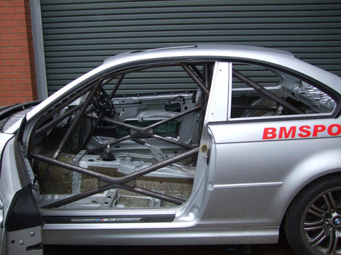 BMW E46 2dr Step 2 International Multipoint T45 roll cage kit. FIA Certificated 