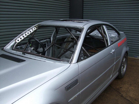 BMW E46 4dr Step 2 International Multipoint T45 roll cage kit. FIA Certificated 