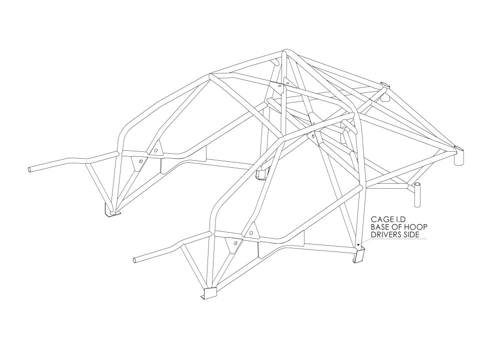 BMW E90 / E92 Optima Multipoint T45 Roll Cage FIA Certificated