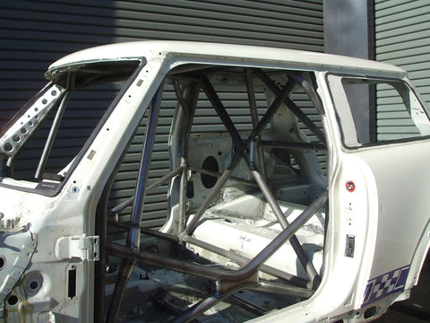 BMW Mini 2nd gen 2007 on R56 Multipoint T45 roll cage kit FIA Certificated 