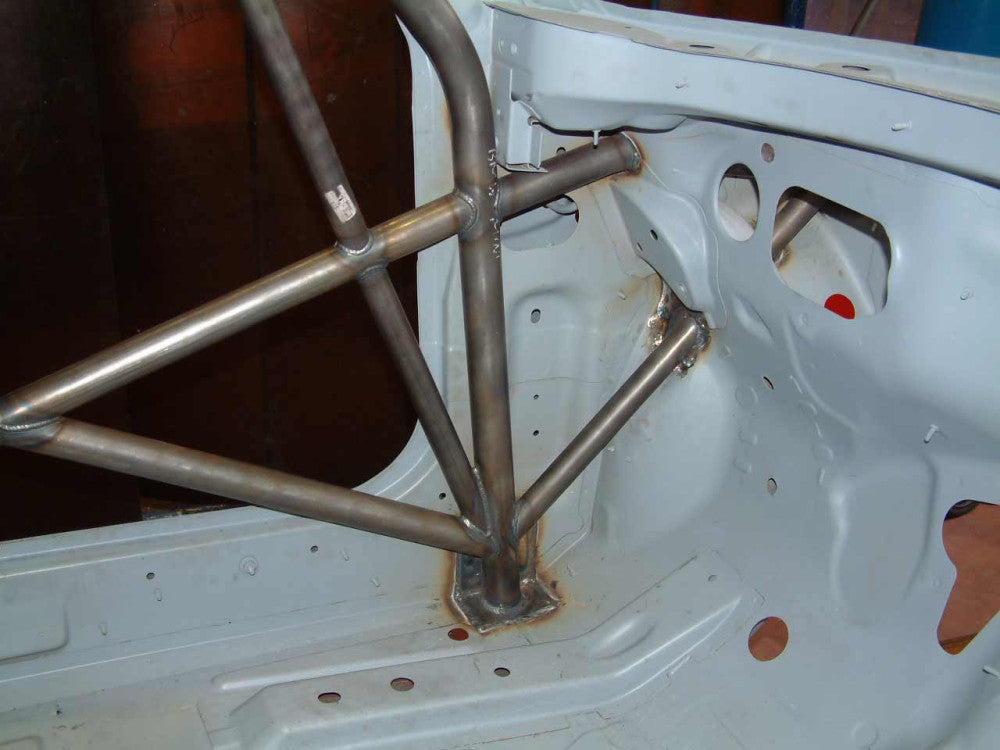 BMW Mini R50 and R53 International Multipoint T45 roll cage kit. FIA Certificated