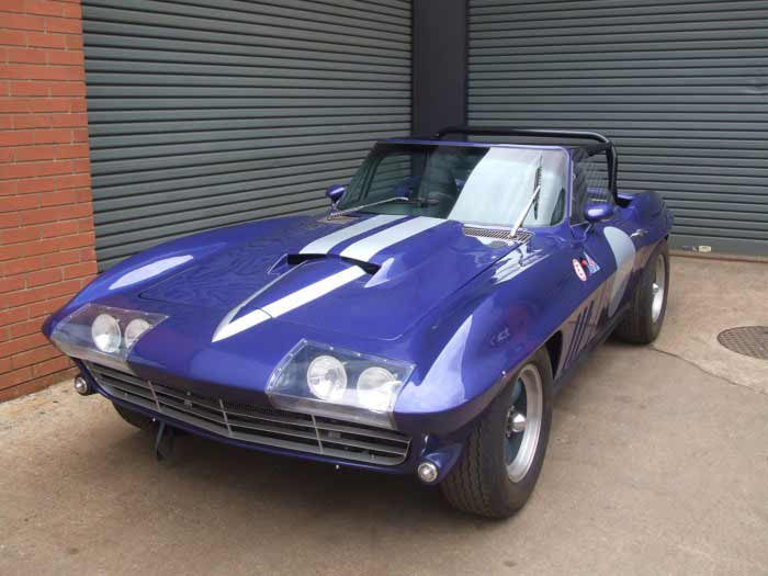 CHEVROLET Stingray Mk 1 Historic T45 roll cage kit. MS UK Compliant to Appendix K