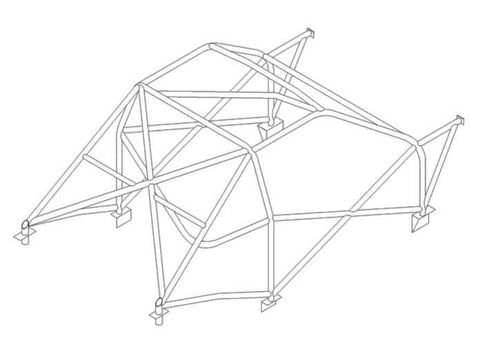 CITROEN Saxo International Multipoint CDS roll cage kit. FIA Certificated 