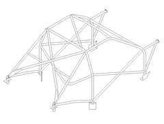 CITROEN ZX Multipoint CDS roll cage kit