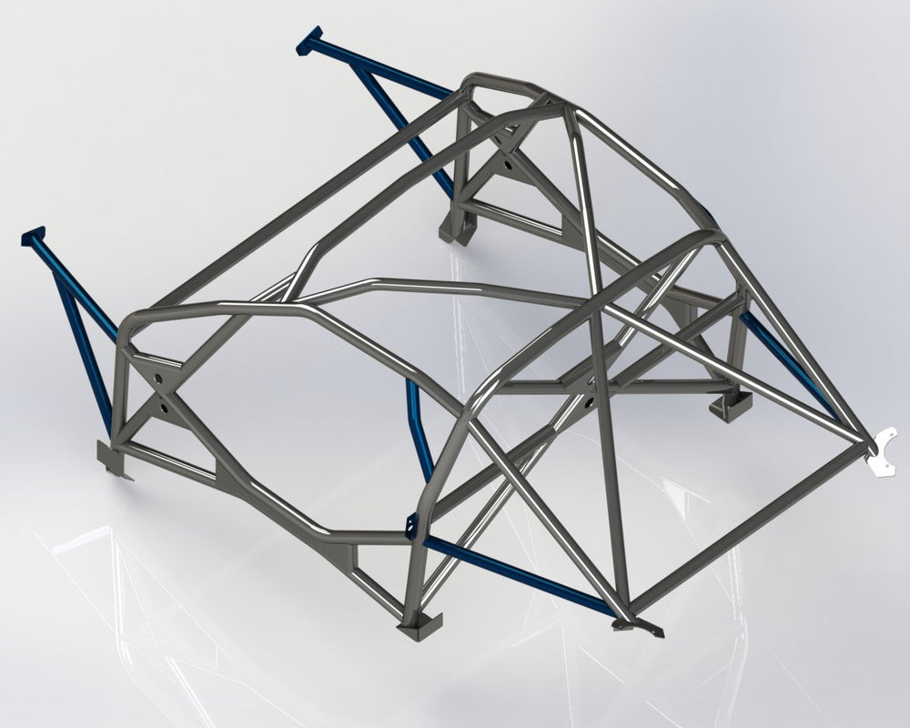 Ceiman Rol PORSCHE Cayman Multipoint T45 roll cage kit – Custom Cages