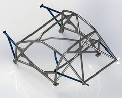 PORSCHE Cayman Multipoint T45 roll cage kit