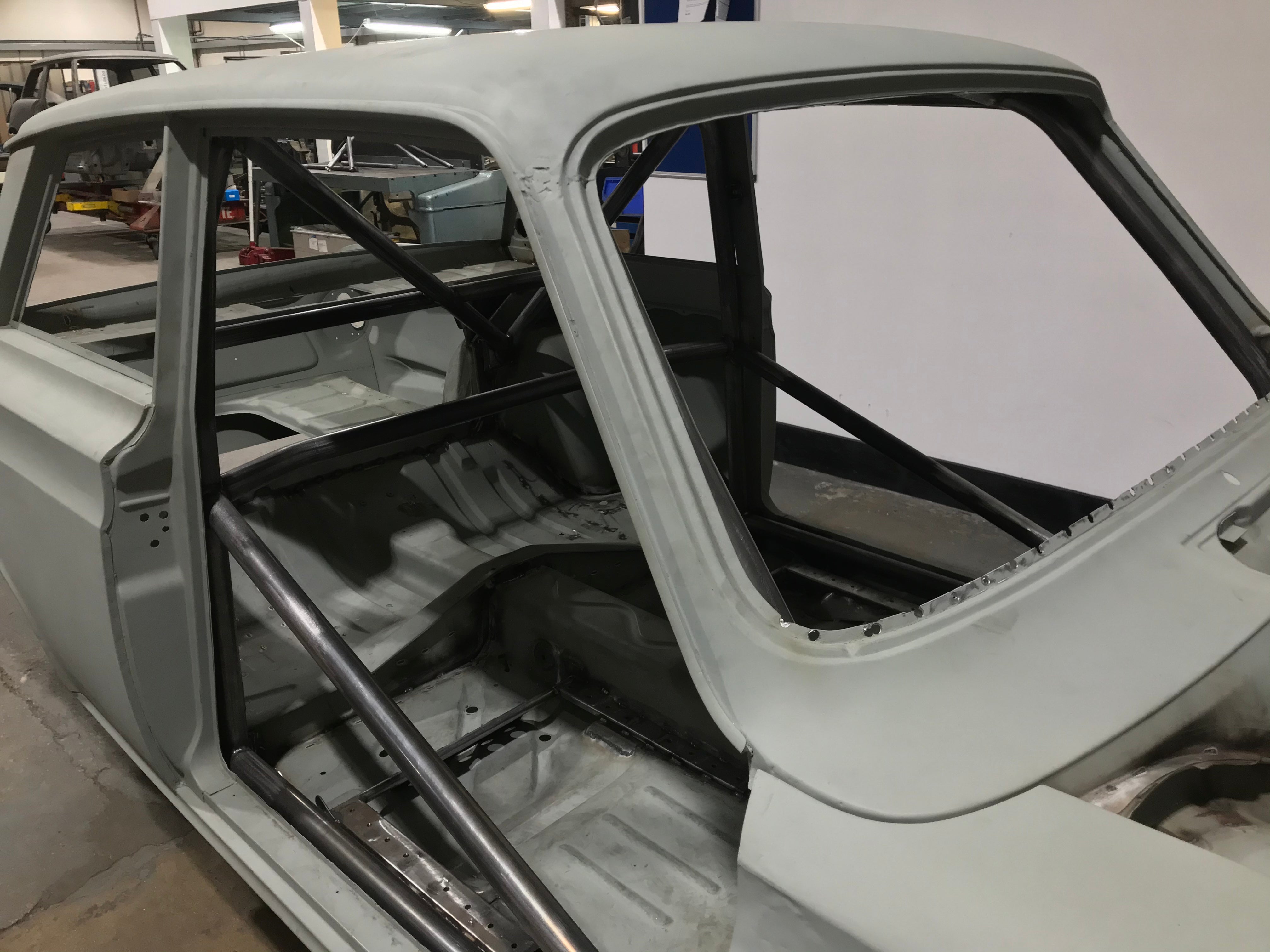 FORD Lotus Cortina MK1 International Historic T45 roll cage kit. FIA / MSUK Certificated