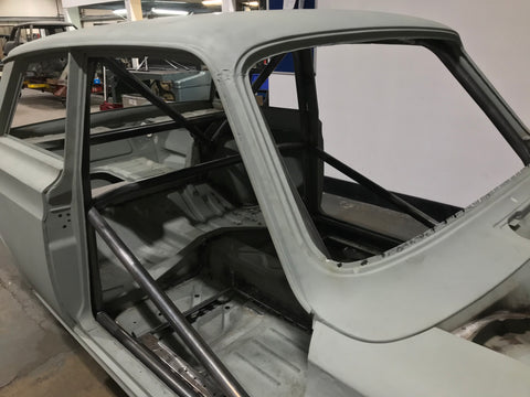 LOTUS Cortina MK1 International Historic T45 roll cage kit. FIA Certificated to Appendix K 