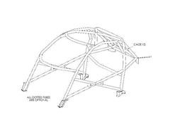 DATSUN 240Z Historic T45 roll cage kit FIA/MSUK Certificated to Appendix K