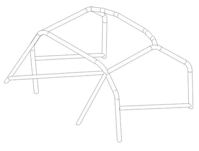 FERRARI 250 GT Historic T45 roll cage kit. MS UK Compliant to Appendix K