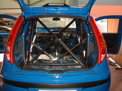 FIAT Punto International Multipoint T45 roll cage kit. FIA Certificated
