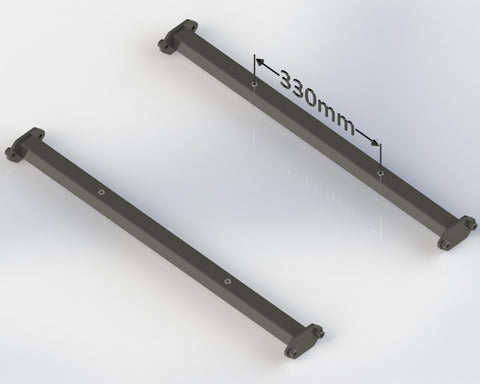 FIA & MSUK Seat Rail Kit 25CrM04 - XS 