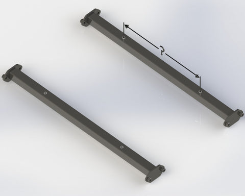FIA & MSUK Seat Rail Kit 25CrM04 Custom 