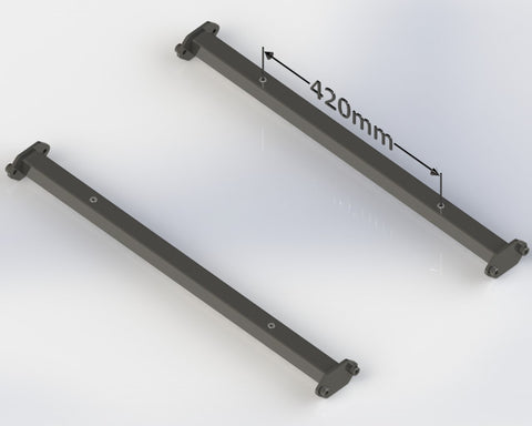 FIA & MSUK Seat Rail Kit 25CrM04 L 