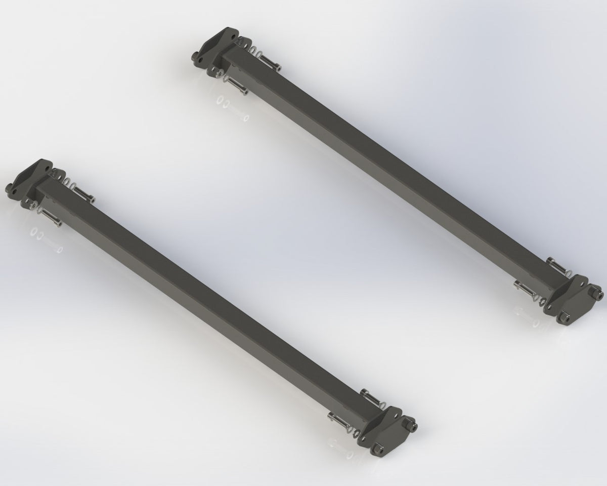 FIA & MSUK Seat Rail Kit 25CrM04 Plain 