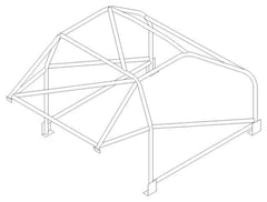 FORD Anglia Historic CDS roll cage kit. MS UK Compliant to Appendix K