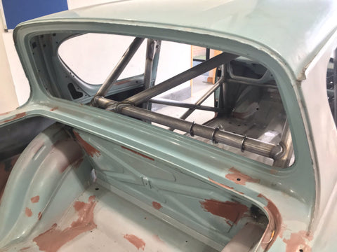 FORD Anglia Historic T45 roll cage kit. MS UK Compliant to Appendix K 